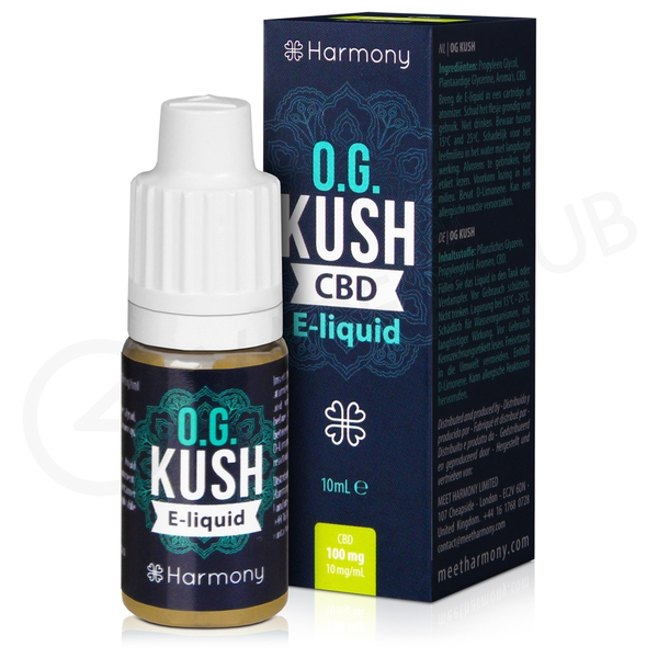 og kush cbd eliquid by harmony originals